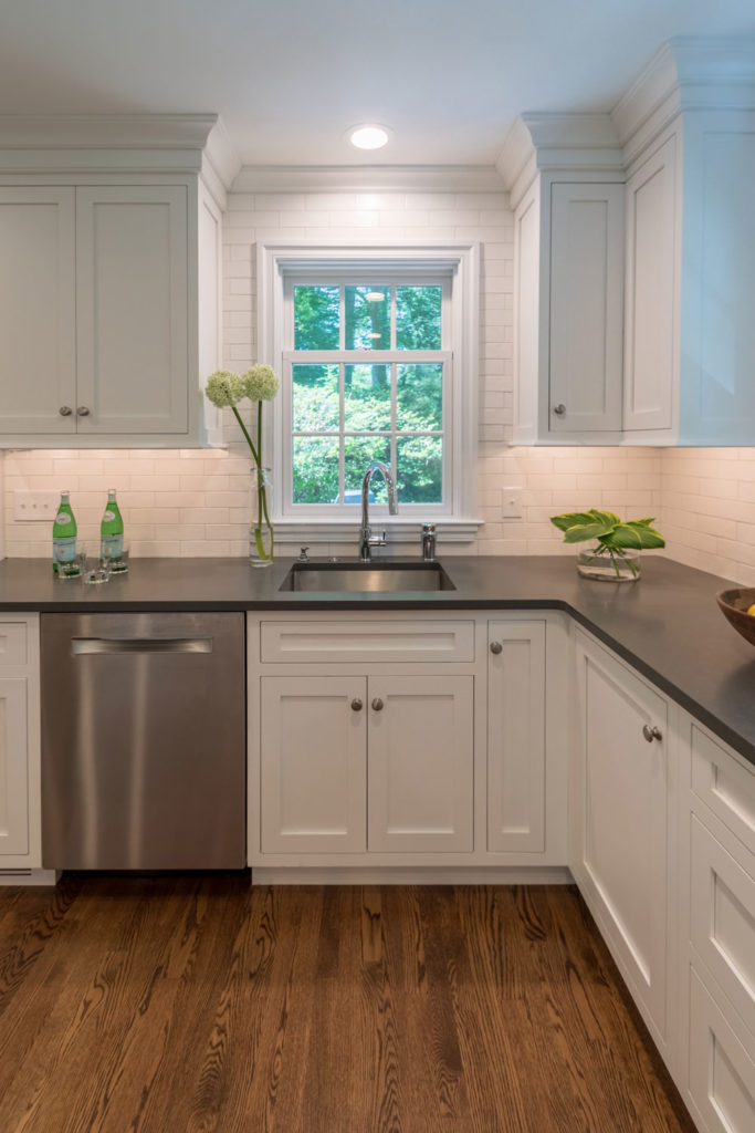 Traditional kitchen, flush inset white full cover - Adelphi Kitchens & Cabinetry